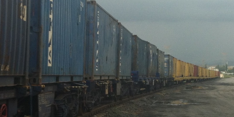 Container Train at Payas, 2014. Photo: Rail Turkey